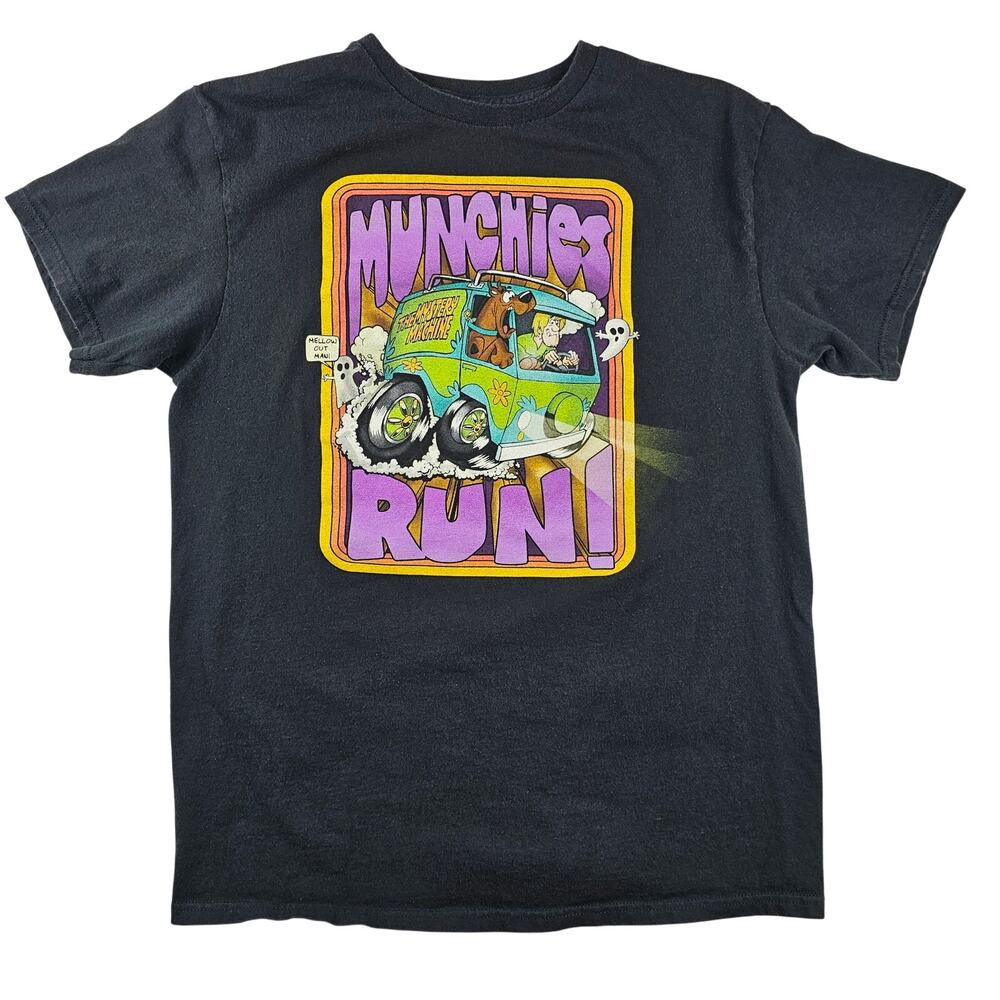 Scooby Doo Mystery Van Tee Size S Unisex Munchies Run Graphic Novelty Cotton